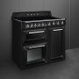 Smeg TR103IBL2 inductie fornuis - zwart - 100 cm - Victoria