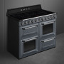 Smeg TR4110IGR2 inductie fornuis - lei grijs - 110 cm. breed - outlet