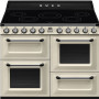 Smeg TR4110IP2 inductie fornuis - crème - 110 cm. breed