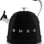 Smeg WKF01BL fluitketel - jaren 50 - zwart