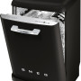 Het bedieningspaneel van de Smeg Smeg BLV2NE2 bevindt zich bovenop de deur