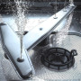 Het orbital sproeiarm systeem op de rvs bodem van de vaatwasser zorgt voor een nog beter wasresultaat