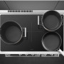 Smeg CPF92IMBL inductie fornuis - zwart - dubbele oven - Portofino