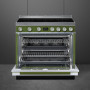 Smeg CPF9IPOG inductie fornuis - groen