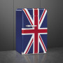 De Smeg FAB10RDUJ5 koelkast Union Jack (Engelse vlag) is rondom blauw