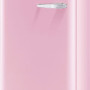 Smeg FAB28LPK5 is een linksdraaiende koelkast uitgevoerd in de kleur roze