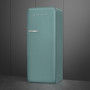 Smeg FAB28RDEG5 rechtsdraaiende koelkast - Emerald Green