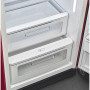 De Smeg FAB28RDRB5 koelkast heeft een 0 graden zone om versproducten vers te houden