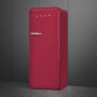 Smeg FAB28RDRB5 rechtsdraaiende koelkast - Ruby Red