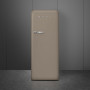 Smeg FAB28RDTP5 rechtsdraaiende koelkast - taupe