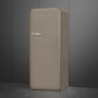 Smeg FAB28RDTP5 rechtsdraaiende koelkast - taupe