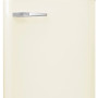 Smeg FAB30RCR5 rechtsdraaiende retro koelkast - creme