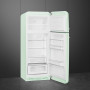 Smeg FAB30RPG5 rechtsdraaiende retro koelkast - water groen