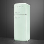Smeg FAB30RPG5 rechtsdraaiende retro koelkast - water groen