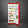 Smeg FAB30RRD5 retro jaren 50 koelkast - rood - rechtsdraaiend