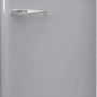 Smeg FAB30RSV5 rechtsdraaiende retro koelkast - zilver metallic