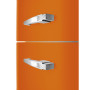 Smeg FAB32LOR5 retro jaren 50 koelkast oranje - linksdraaiend
