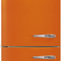 Smeg FAB32LOR5 retro jaren 50 koelkast oranje - linksdraaiend
