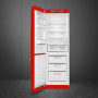 Smeg FAB32LRD5 retro jaren 50 koelkast - rood - linksdraaiend