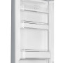 Smeg FAB32LSV5 retro jaren 50 koelkast zilver - linksdraaiend