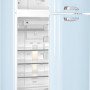 De Smeg FAB50RPB5 koelkast blauw heeft een NoFrost vriesdeel: nooit meer ontdooien!