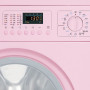 Bedieningspaneel van de Smeg wasmachine roze LBB4PK-2