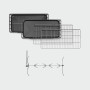 Smeg TR90NNLK9 fornuis - zwart - 90 cm. breed - Victoria