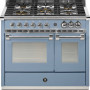 Steel A10FF-4M Ascot gas fornuis uitgevoerd in de kleur Celeste