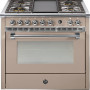Steel A9F-4T Ascot gasfornuis - 90 cm breed - met frytop bakplaat