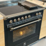 Steel A9F-5FI Ascot inductie fornuis - antraciet/chroom