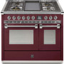 Steel AQ10SF-4T Ascot gas fornuis - 100 cm - combi-stoomoven