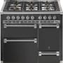 Steel AQ10SFF-D-6W Ascot gas fornuis - 100 cm - combi-stoomoven