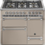 Steel AQ10SFF-D-6W Ascot gas fornuis - 100 cm - combi-stoomoven