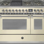 Steel AQ12SF-4TM Ascot gas fornuis - combi-stoomoven - 120 cm