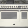 Steel AQ12SF-6B Ascot gas fornuis - combi-stoomoven - 120 cm.