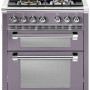 Steel AQ7SF-4 Ascot gas fornuis met combi-stoomoven - 70 cm breed