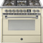 Steel AQ9S-4M Ascot gasfornuis - combi-stoomoven - met 6 kW mega wok