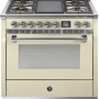 Steel AQ9S-4T Ascot gasfornuis - combi-stoomoven - met frytop bakplaat