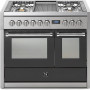 Steel G10FF-4T rvs fornuis