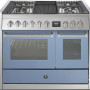 Steel GQ10SF-4B fornuis met combi-stoomoven en grill top - 100 cm breed