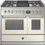 Steel GQ10SF-4B fornuis met combi-stoomoven en grill top - 100 cm breed