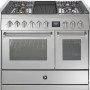Steel GQ10SF-4B fornuis met combi-stoomoven en grill top - 100 cm breed