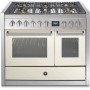 Steel GQ10SF-4M fornuis met combi-stoomoven en mega wok - 100 cm breed