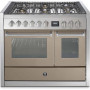 Steel GQ10SF-4M fornuis met combi-stoomoven en mega wok - 100 cm breed