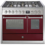 Steel GQ10SF-4M fornuis met combi-stoomoven en mega wok - 100 cm breed
