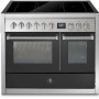 Steel GQ10SF-5FI inductie fornuis met combi-stoomoven - 100 cm breed