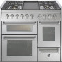 Steel GQ10SFF-4T Genesi fornuis - 100 cm. breed - Genesi