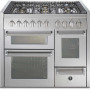 Steel GQ10SFF-4M fornuis - 100 cm. breed - Genesi
