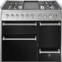 Steel GQ10SFF-D-4T fornuis - Genesi - 100 cm. breed