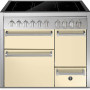 Steel GQ10SFF-D-5FI fornuis met combi-stoomoven - Genesi - 100 cm. breed